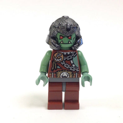LEGO Minifigure-Fantasy Era - Troll Warrior 3 (Orc)-Castle / Fantasy Era-CAS368-Creative Brick Builders